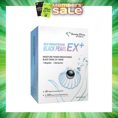 MY BEAUTY DIARY - Moisture Power Brightening Ex+ Mask 6s
