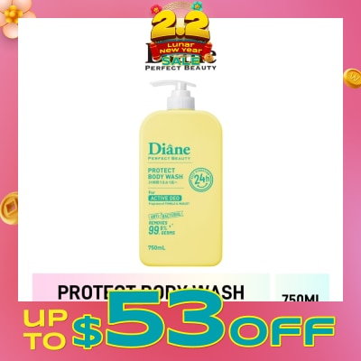 MOIST DIANE Perfect Beauty Protect Body Wash Active Deo 750ml