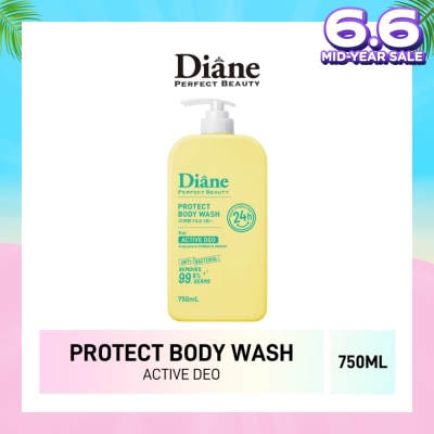 MOIST DIANE Perfect Beauty Protect Body Wash Active Deo 750ml