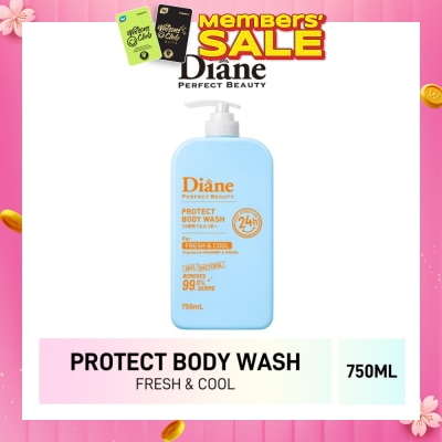 MOIST DIANE Perfect Beauty Protect Body Wash Fresh & Cool 750ml