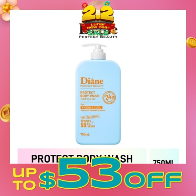 MOIST DIANE Perfect Beauty Protect Body Wash Fresh & Cool 750ml