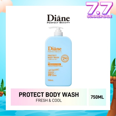 MOIST DIANE Perfect Beauty Protect Body Wash Fresh & Cool 750ml