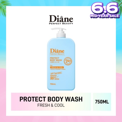 MOIST DIANE Perfect Beauty Protect Body Wash Fresh & Cool 750ml
