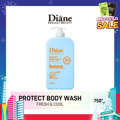 MOIST DIANE Perfect Beauty Protect Body Wash Fresh & Cool 750ml