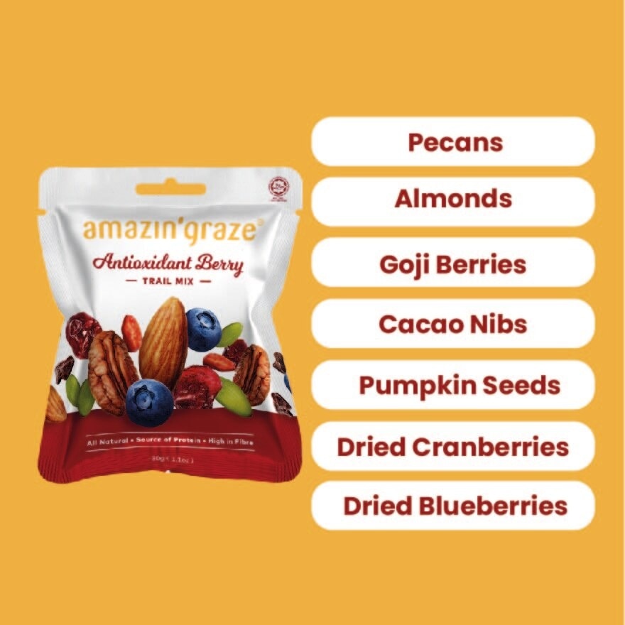 Antioxidant Berry Trail Mix 30g