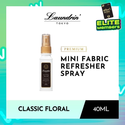 LAUNDRIN Mini Fabric Refresher Classic Floral 40ml