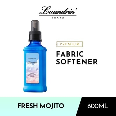 LAUNDRIN Premium Fabric Softener Fresh Mojito 600ml