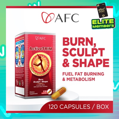AFC Activetrim Dietary Supplement Capsule (Reduce Fat & Calories Storage) 120s