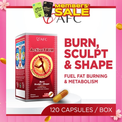 AFC Activetrim Dietary Supplement Capsule (Reduce Fat & Calories Storage) 120s