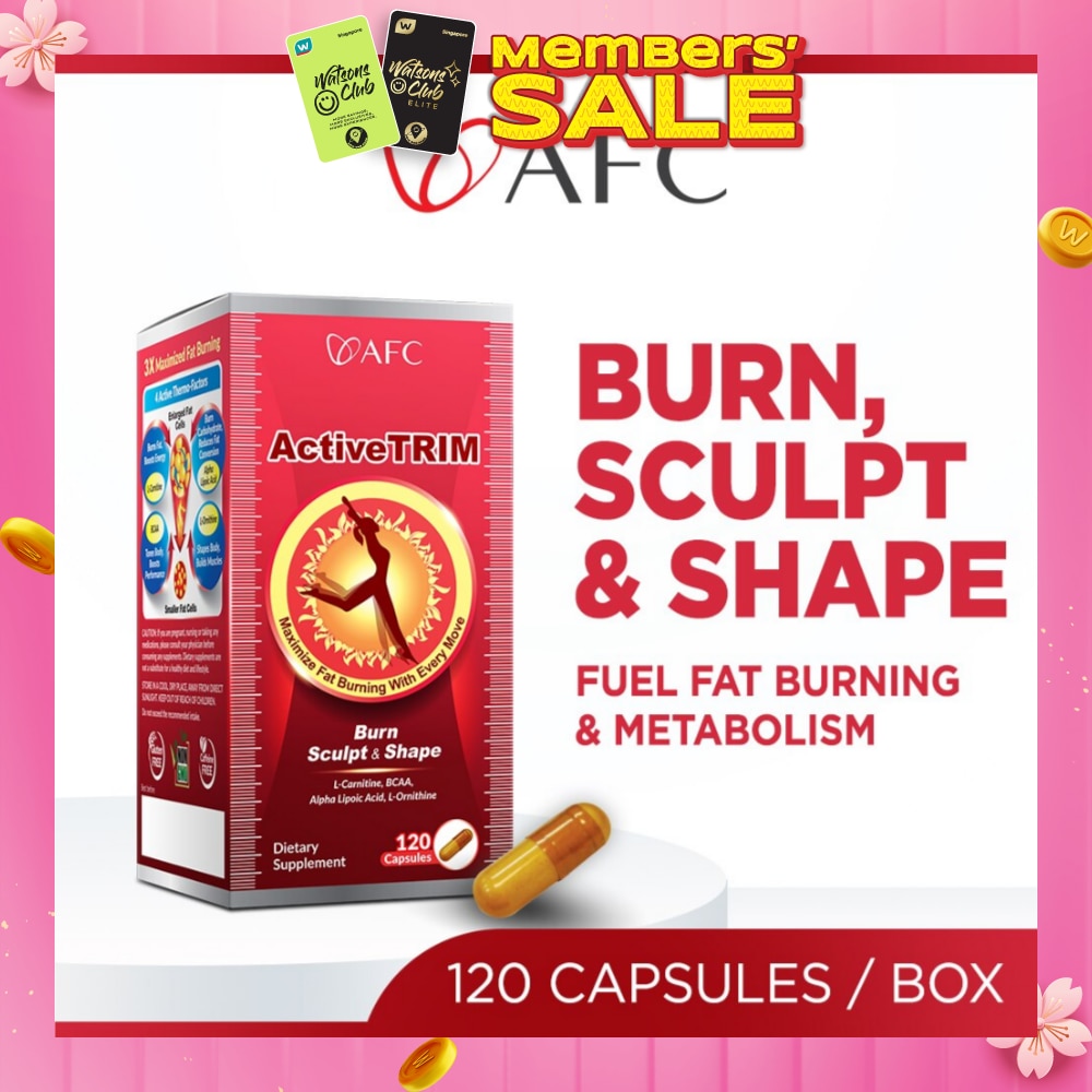 Activetrim Dietary Supplement Capsule (Reduce Fat & Calories Storage) 120s