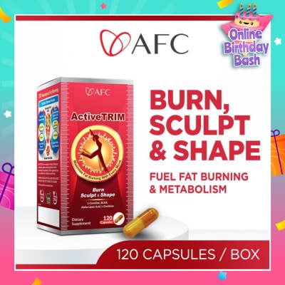 AFC Activetrim Dietary Supplement Capsule (Reduce Fat & Calories Storage) 120s