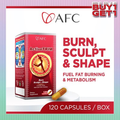 AFC Activetrim Dietary Supplement Capsule (Reduce Fat & Calories Storage) 120s