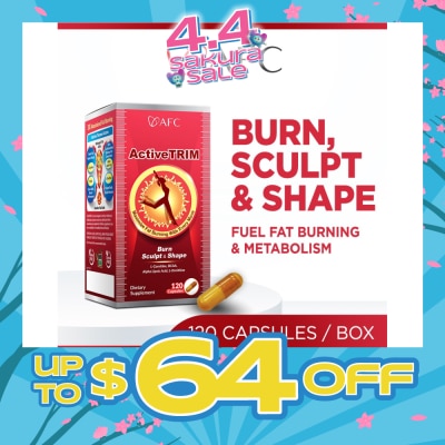 AFC - Activetrim Dietary Supplement Capsule (Reduce Fat & Calories Storage) 120s