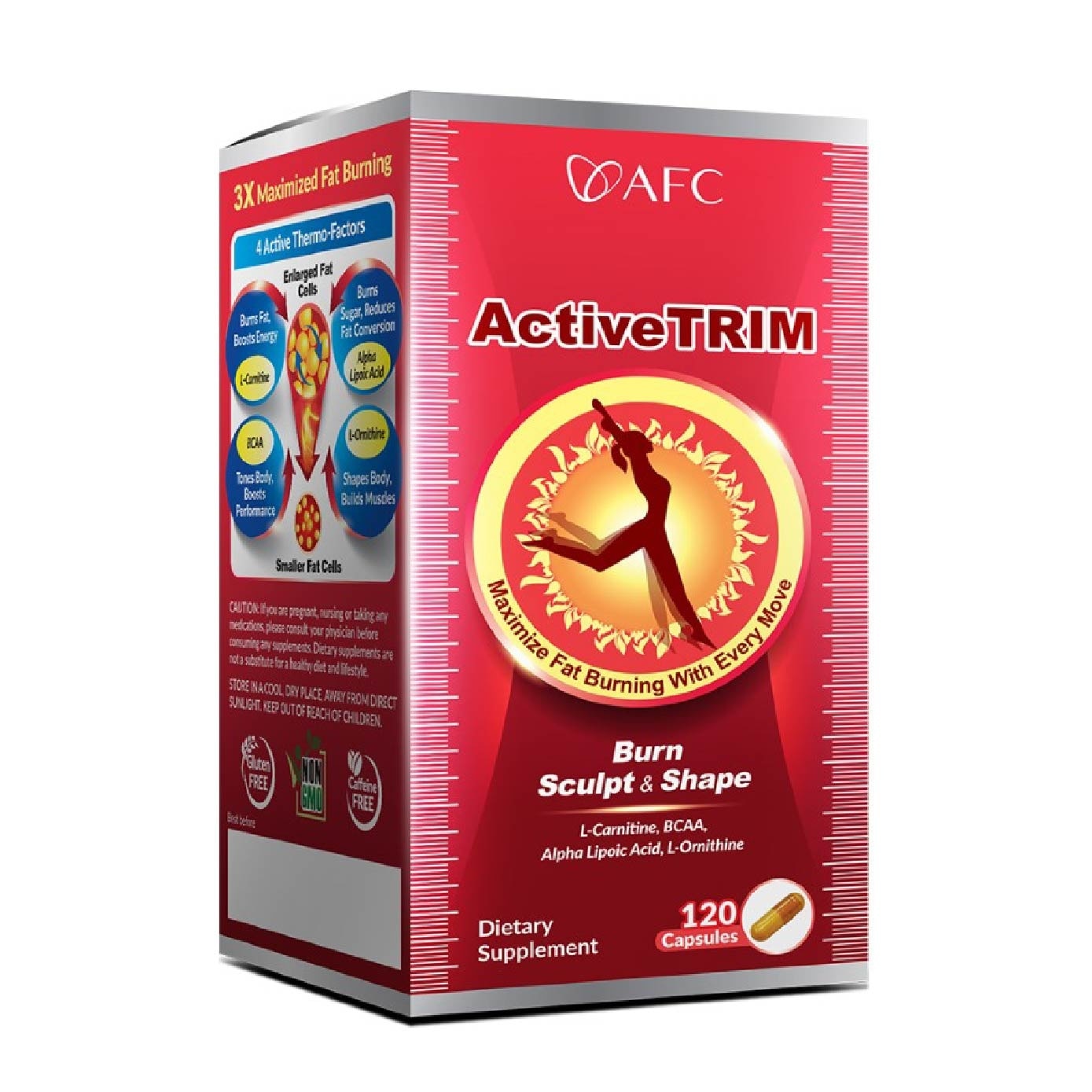 ActiveTRIM Fat Burner Weight Management Supplement Capsule (Reduce Fat & Calories Storage) 120s