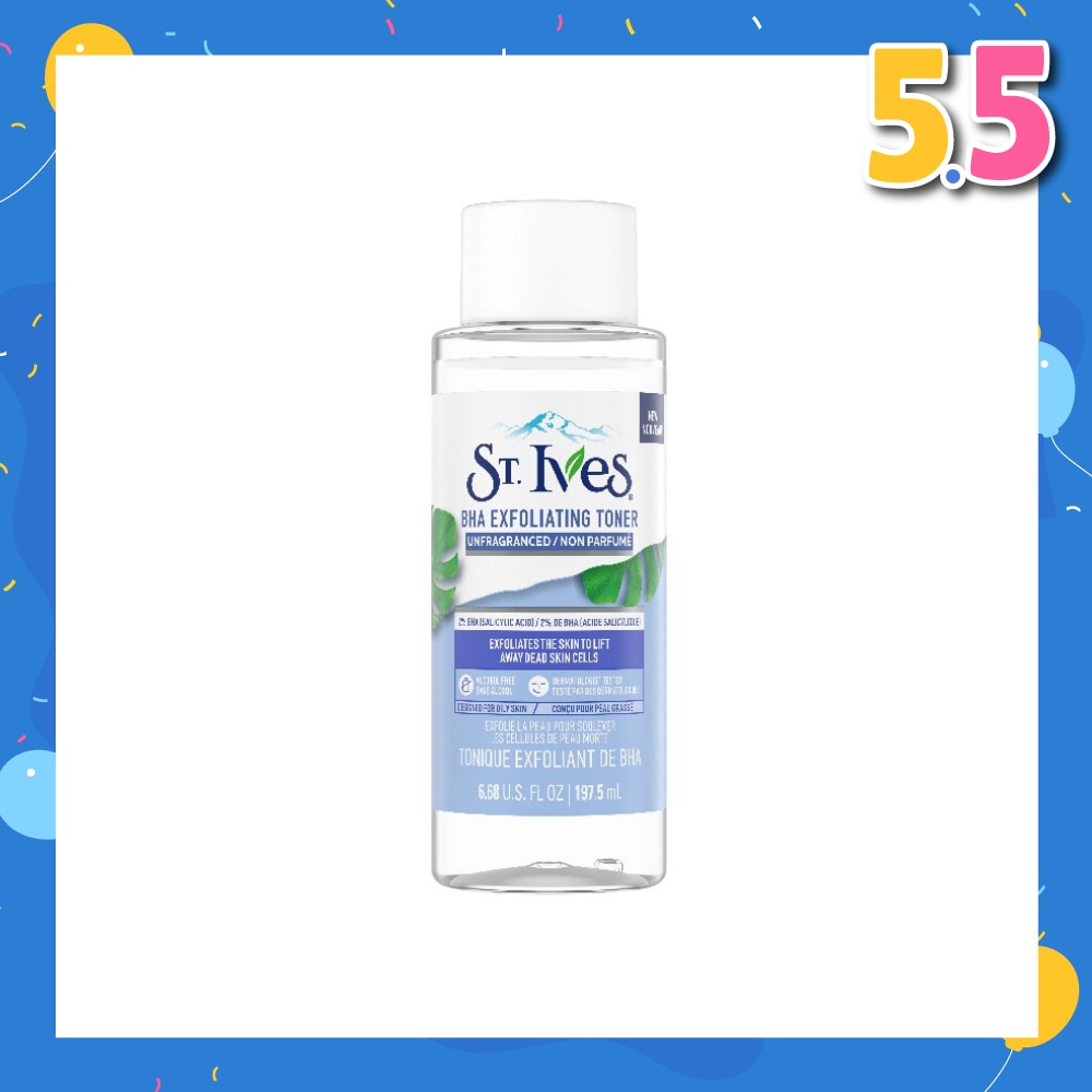 Unfragranced Exfoliating Toner 197.5ml