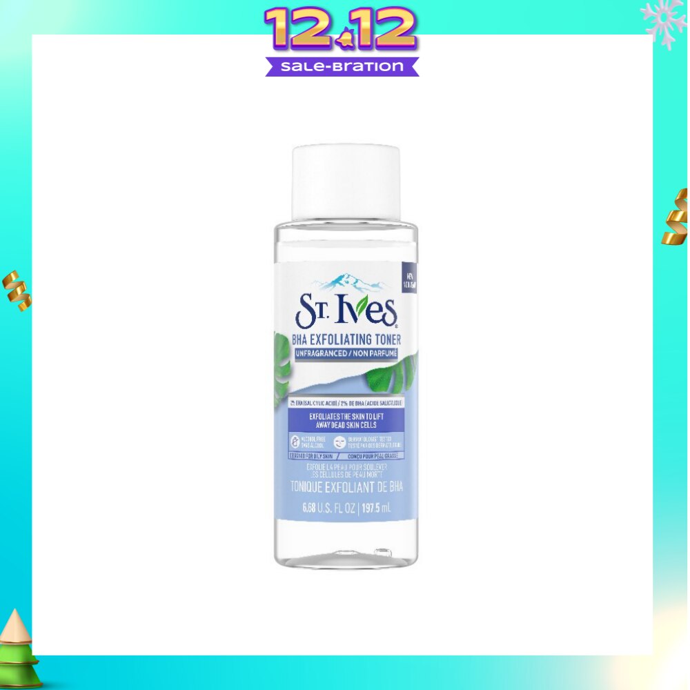 Unfragranced Exfoliating Toner 197.5ml (Expiry: Aug`2026)