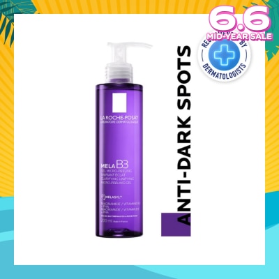 LA ROCHE-POSAY MELA B3 Micro-Peeling Gel Cleanser (For All Skin Type Even Sensitive Skin) 200ml