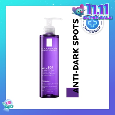 LA ROCHE-POSAY MELA B3 Micro-Peeling Gel Cleanser (For All Skin Type Even Sensitive Skin) 200ml