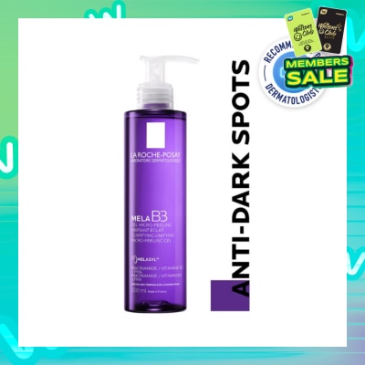 LA ROCHE-POSAY MELA B3 Micro-Peeling Gel Cleanser (For All Skin Type Even Sensitive Skin) 200ml