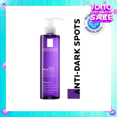 LA ROCHE-POSAY MELA B3 Micro-Peeling Gel Cleanser (For All Skin Type Even Sensitive Skin) 200ml