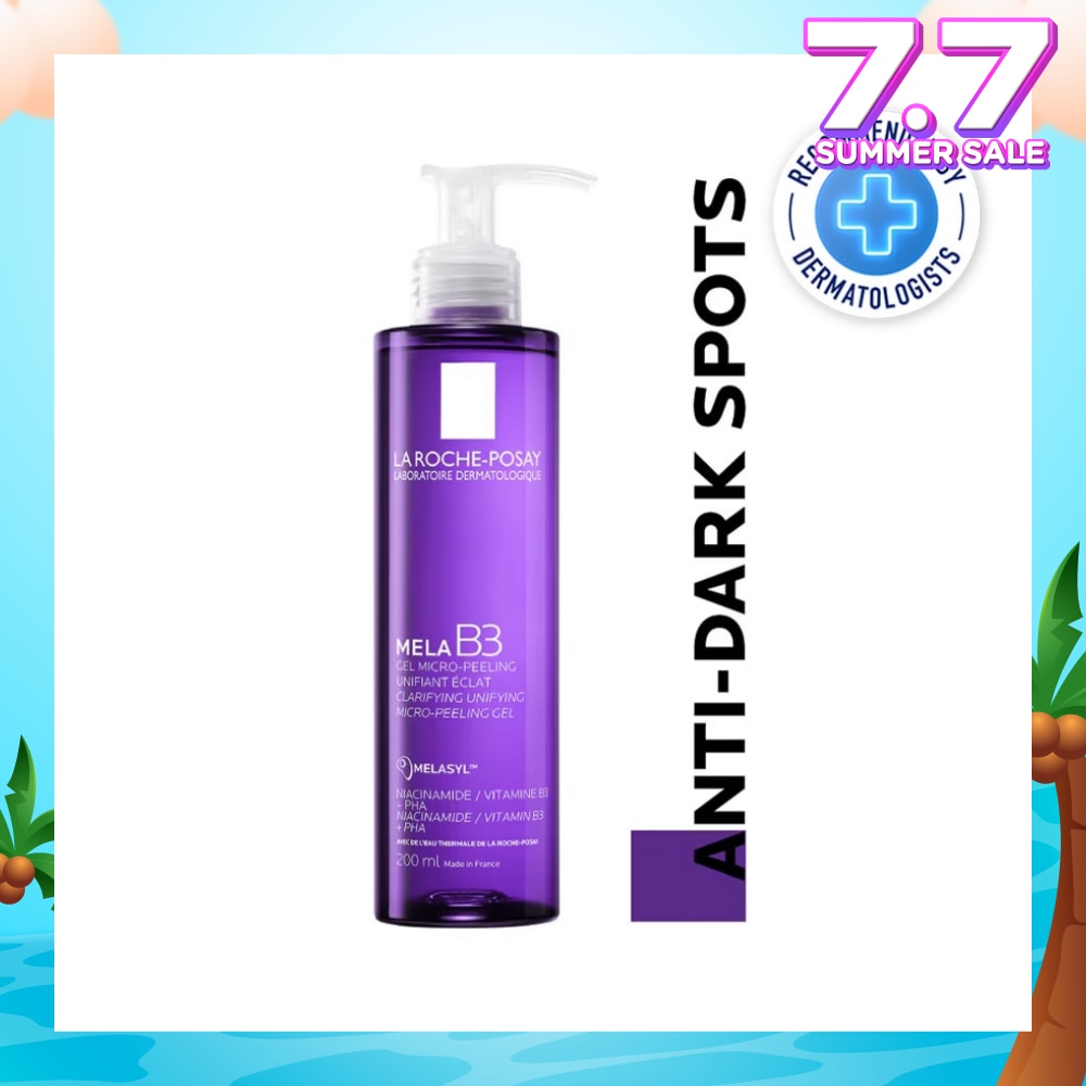 MELA B3 Micro-Peeling Gel Cleanser (For All Skin Type Even Sensitive Skin) 200ml
