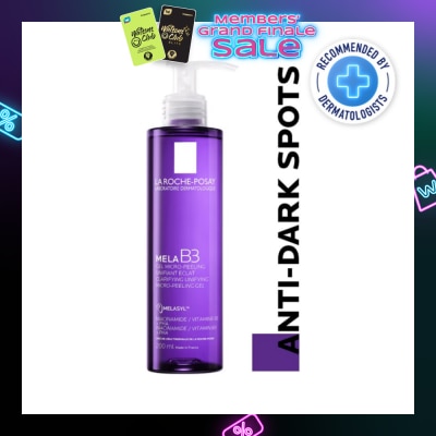 LA ROCHE-POSAY MELA B3 Micro-Peeling Gel Cleanser (For All Skin Type Even Sensitive Skin) 200ml