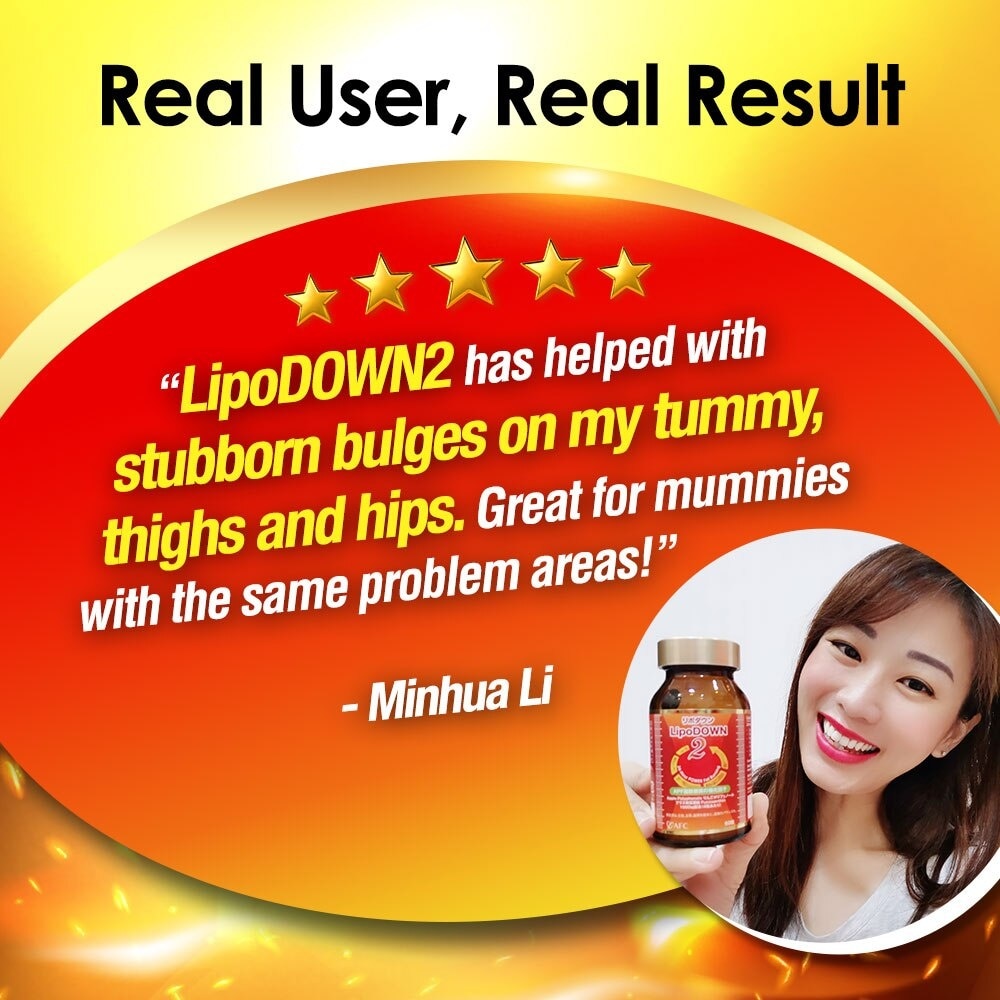 Lipodown2 Dietary Supplement Softgel (For Metabolism Booster & Weight Loss, 24 Hours Fat Burning, 100% Natural) 60s