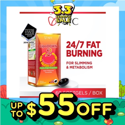 AFC Lipodown2 Dietary Supplement Softgel 60s