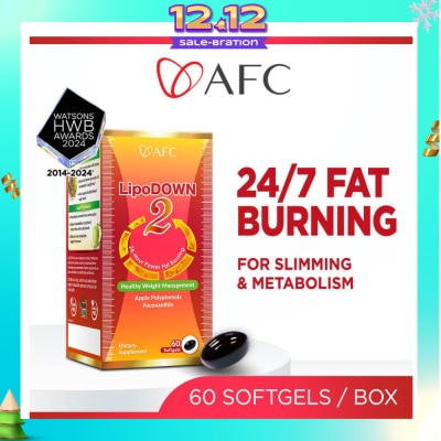 AFC Lipodown2 Dietary Supplement Softgel 60s