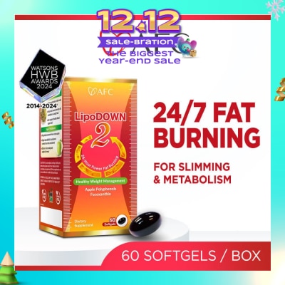 AFC Lipodown2 Dietary Supplement Softgel 60s