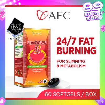 AFC Lipodown2 Dietary Supplement Softgel 60s (Expiry: Feb`2026)