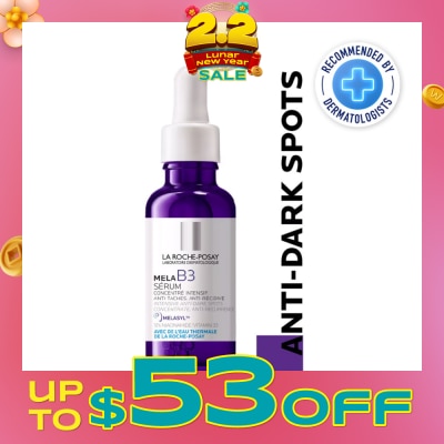 LA ROCHE-POSAY MELA B3 Anti-Dark Spots Serum (For All Skin Type Even Sensitive Skin) 30ml