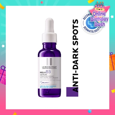 LA ROCHE-POSAY MELA B3 Anti-Dark Spots Serum (For All Skin Type Even Sensitive Skin) 30ml