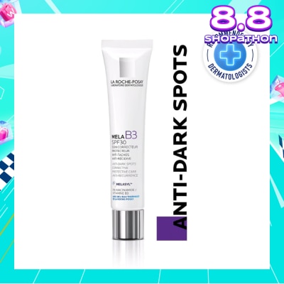 LA ROCHE-POSAY MELA B3 Anti-Dark Spots Corrective Cream SPF30 (For All Skin Type Even Sensitive Skin) 40ml