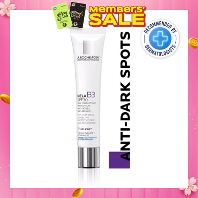 LA ROCHE-POSAY MELA B3 Anti-Dark Spots Corrective Cream SPF30 (For All Skin Type Even Sensitive Skin) 40ml