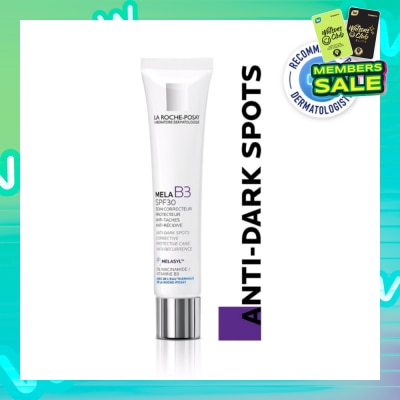 LA ROCHE-POSAY MELA B3 Anti-Dark Spots Corrective Cream SPF30 (For All Skin Type Even Sensitive Skin) 40ml
