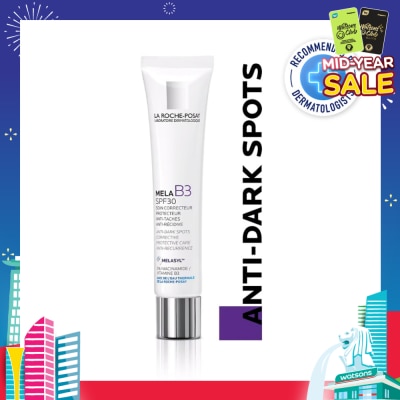 LA ROCHE-POSAY MELA B3 Anti-Dark Spots Corrective Cream SPF30 (For All Skin Type Even Sensitive Skin) 40ml