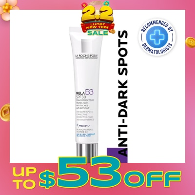 LA ROCHE-POSAY MELA B3 Anti-Dark Spots Corrective Cream SPF30 (For All Skin Type Even Sensitive Skin) 40ml