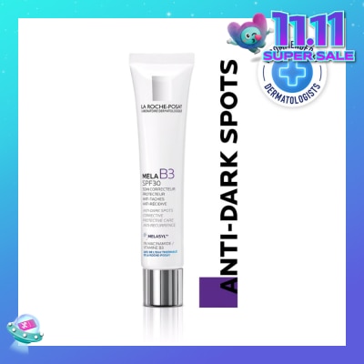 LA ROCHE-POSAY MELA B3 Anti-Dark Spots Corrective Cream SPF30 (For All Skin Type Even Sensitive Skin) 40ml