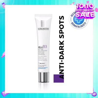LA ROCHE-POSAY MELA B3 Anti-Dark Spots Corrective Cream SPF30 (For All Skin Type Even Sensitive Skin) 40ml