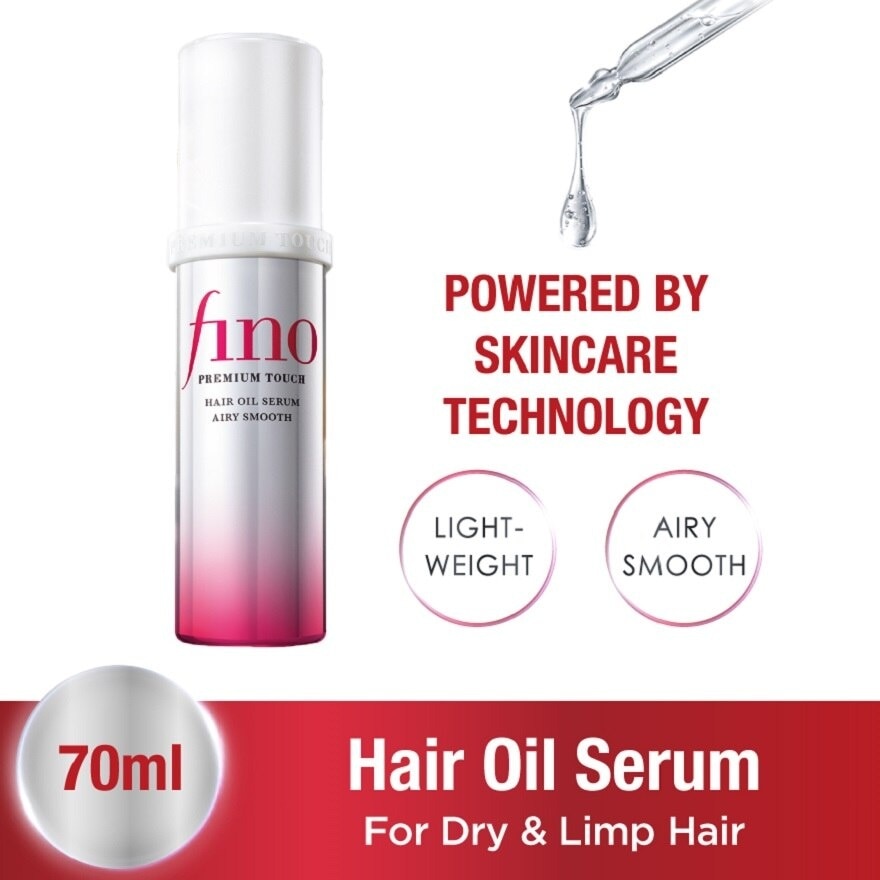 Premium Touch Hair Oil Serum Airy Smooth (For Flat, Dry & Frizzy Hair) 70ml