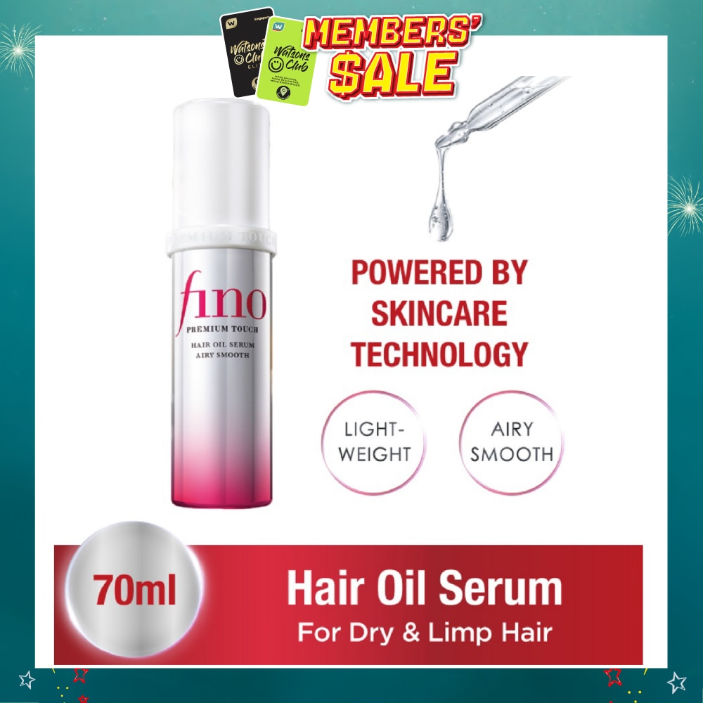 Premium Touch Hair Oil Serum Airy Smooth (For Flat, Dry & Frizzy Hair) 70ml