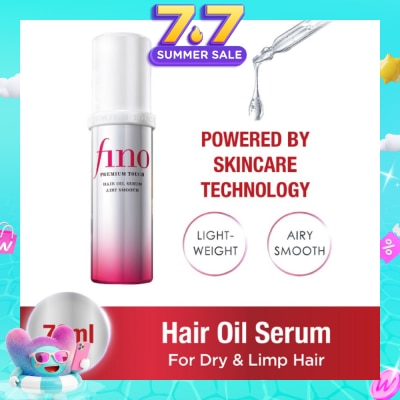 FINO - Premium Touch Hair Oil Serum Airy Smooth (For Flat, Dry & Frizzy Hair) 70ml