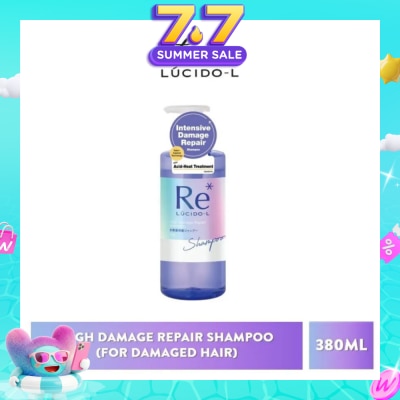 LUCIDO-L - Re* High Damage Repair Shampoo (For Damaged Hair) 380ml