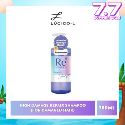 LUCIDO-L Re* High Damage Repair Shampoo (For Damaged Hair) 380ml