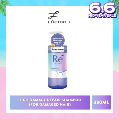 LUCIDO-L Re* High Damage Repair Shampoo (For Damaged Hair) 380ml