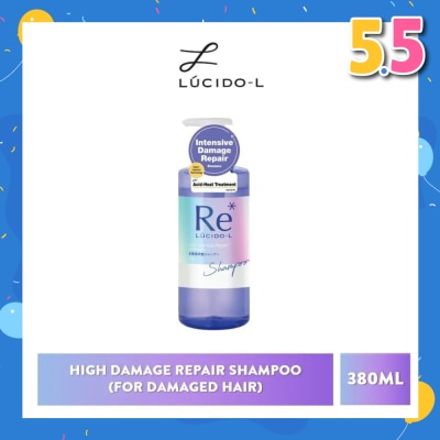LUCIDO-L Re* High Damage Repair Shampoo (For Damaged Hair) 380ml