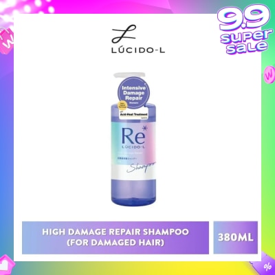 LUCIDO-L Re* High Damage Repair Shampoo (For Damaged Hair) 380ml