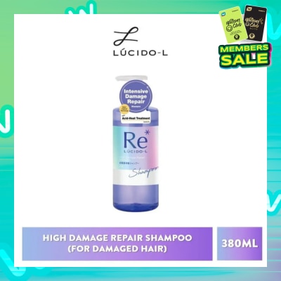 LUCIDO-L Re* High Damage Repair Shampoo (For Damaged Hair) 380ml