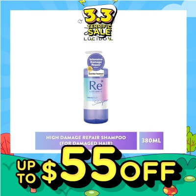 LUCIDO-L Re* High Damage Repair Shampoo (For Damaged Hair) 380ml